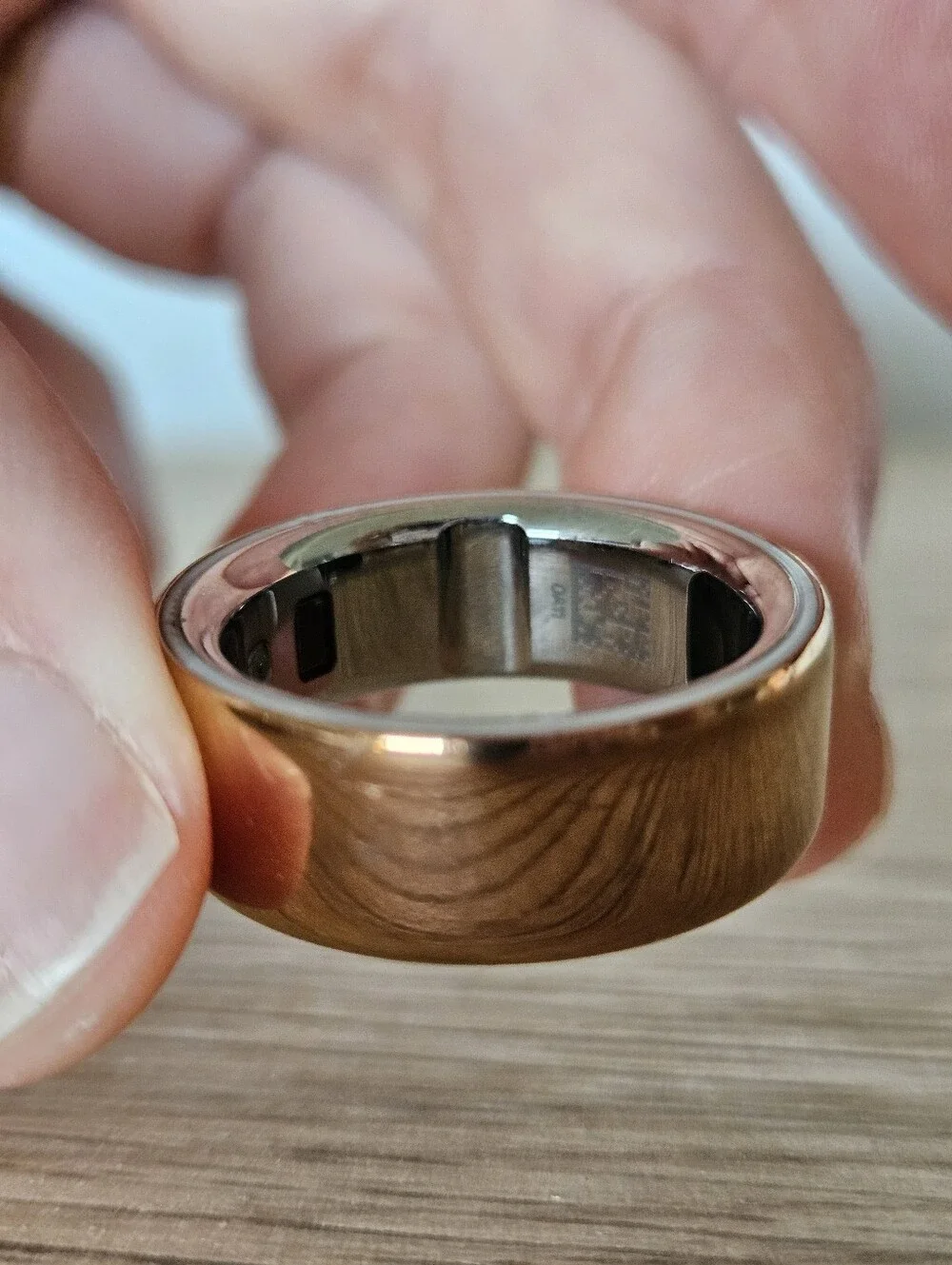 Oura Ring | Gen 4 | Gold | Size 8 | Charger And Cable Included